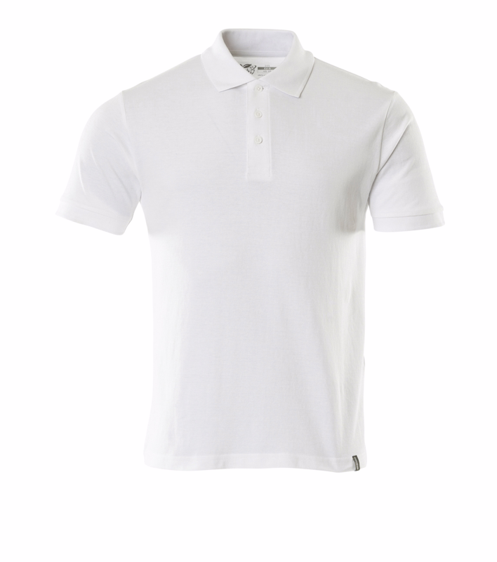 Polo shirt 20583 hvid, Str. L