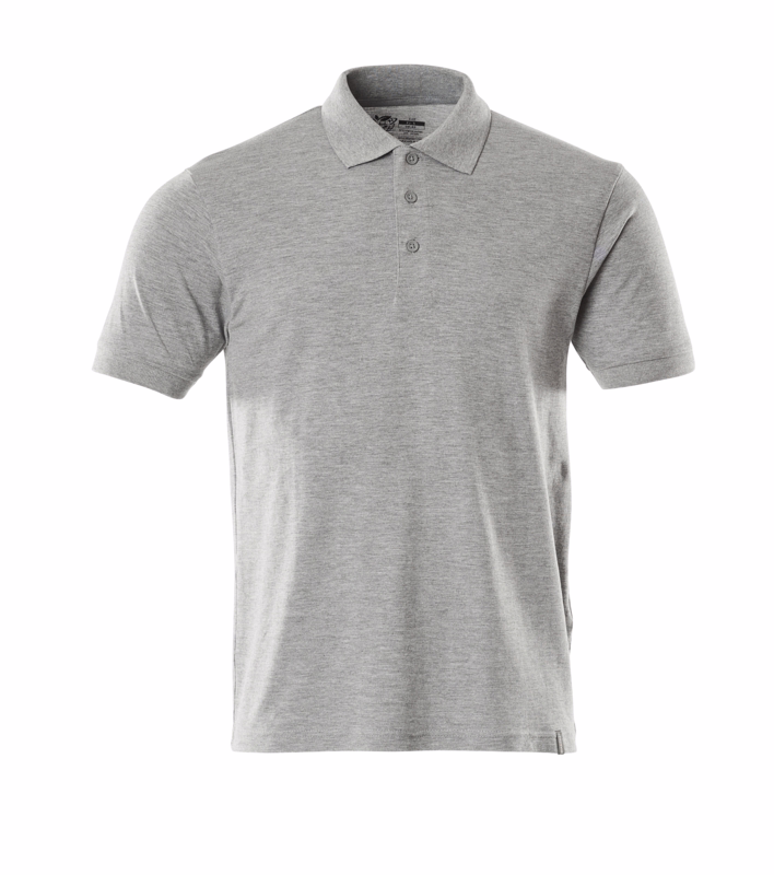 Polo shirt 20683 grå meleret, Str. XS