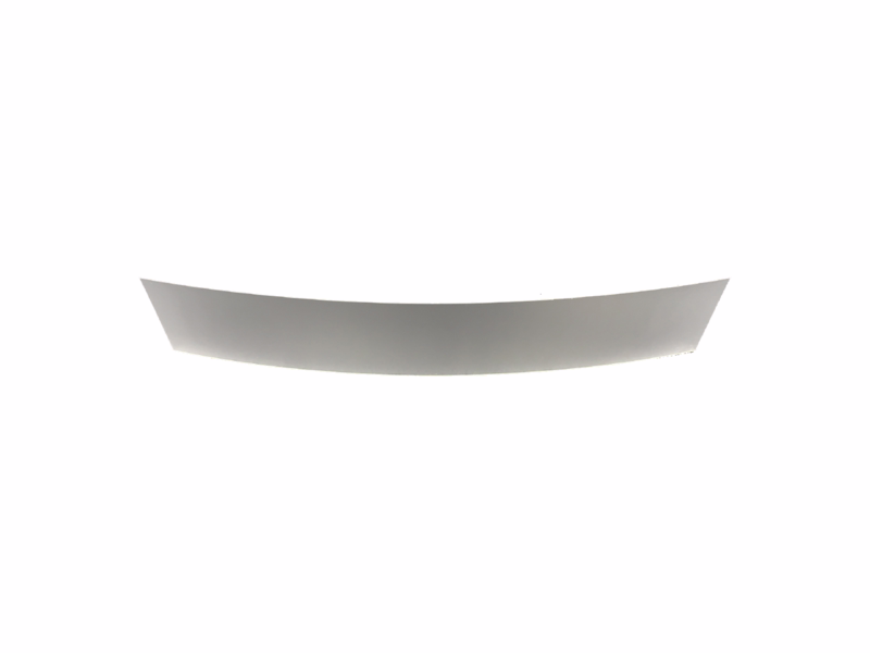 Navneskilt frontplade til 40x215mm