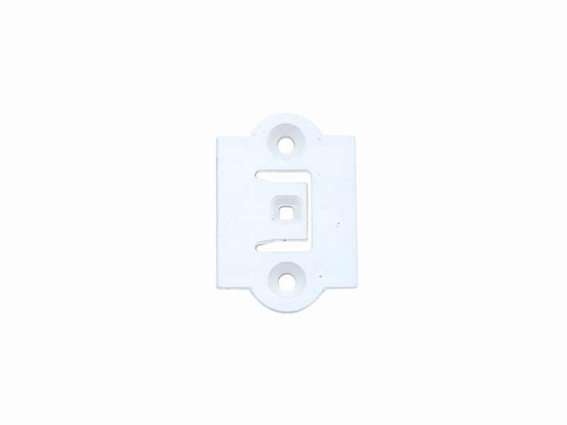 Dørdel G2434 Hvid Plast
