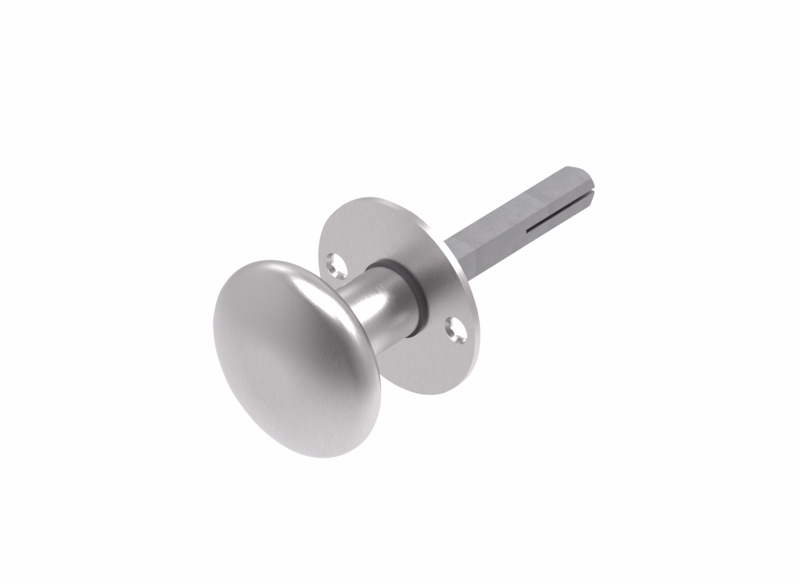 Dørknop RS Ø50 massiv cc38, 34-58 7082.05AB
