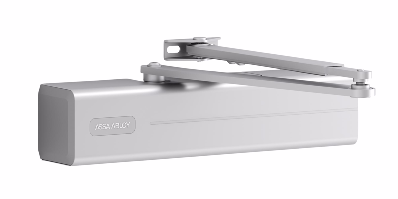 Dørlukker DC347 EN5-7 sølv inkl. normal-arm L197