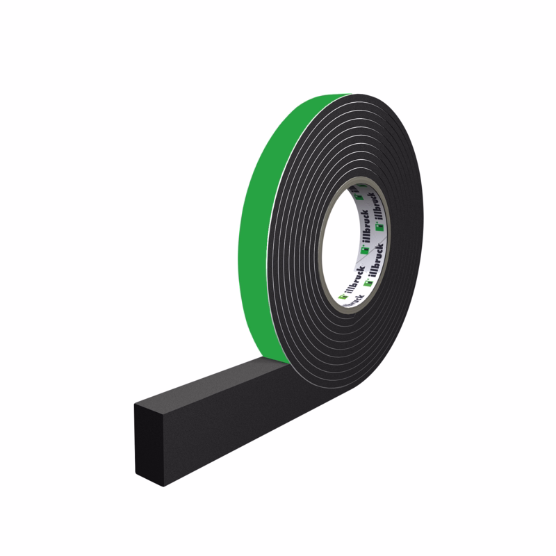 Fugebånd Illmod sort 15/5-10 rl á 10m