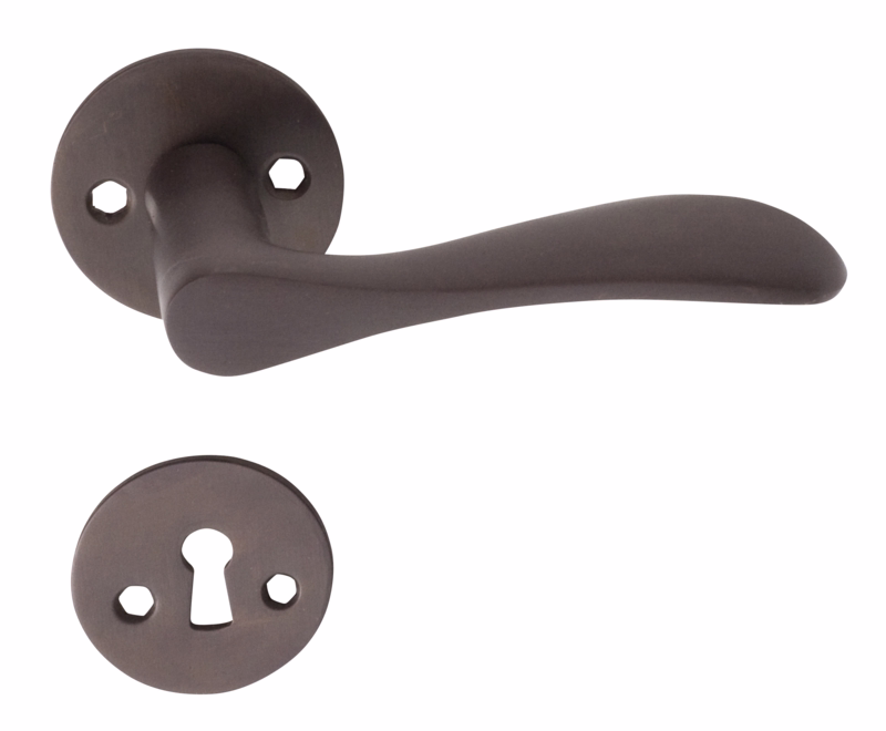 Dørgreb mess brun 341 110mm cc30 35-52 Bellevue