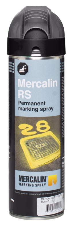 Markeringsspray Mercalin sort 500ml