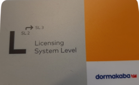 dormakaba - Licenskort f/opgradering fra SL2 til SL3
