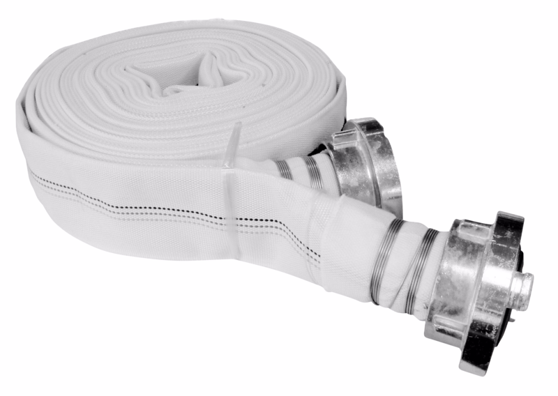 Entreprenørslange  4" x 15 m, m/kobling