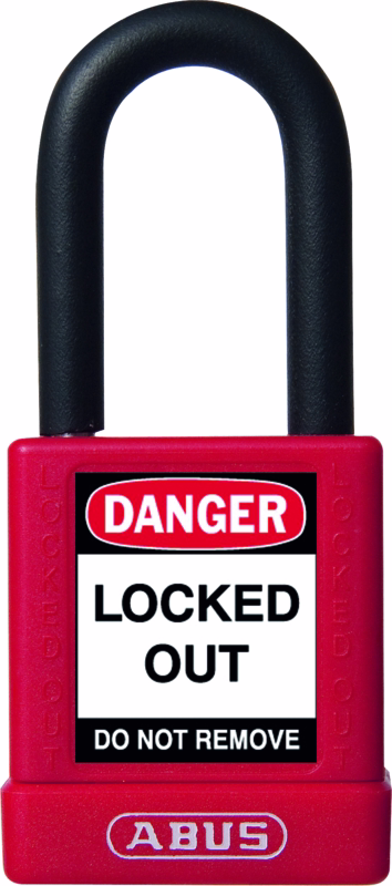 Hængelås 74/40 Rød