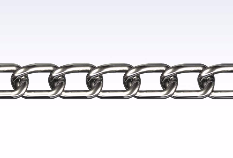 Panserkæde fork 1,8mm a 3m