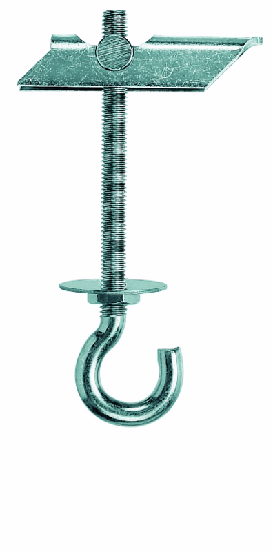 Kipdybel med krog 6x100mm á 20 stk