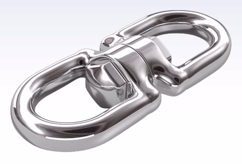 Drejeled A2 øje/øje 60x13mm 1stk.