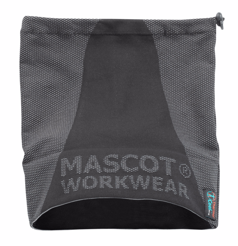 Halsvarmer Halden m/Termocool sort str. One size