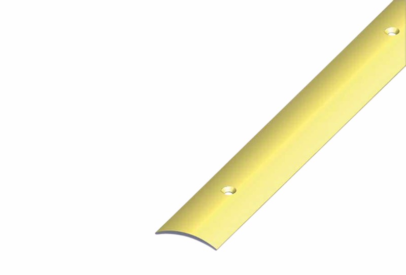 Tæppeskinne mess elox 5x30mm 2mtr