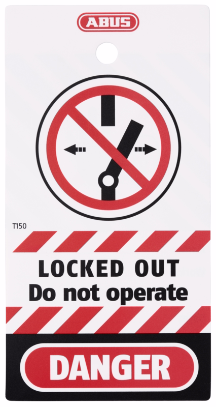 Advarselsmærke T150 LOCKOUT