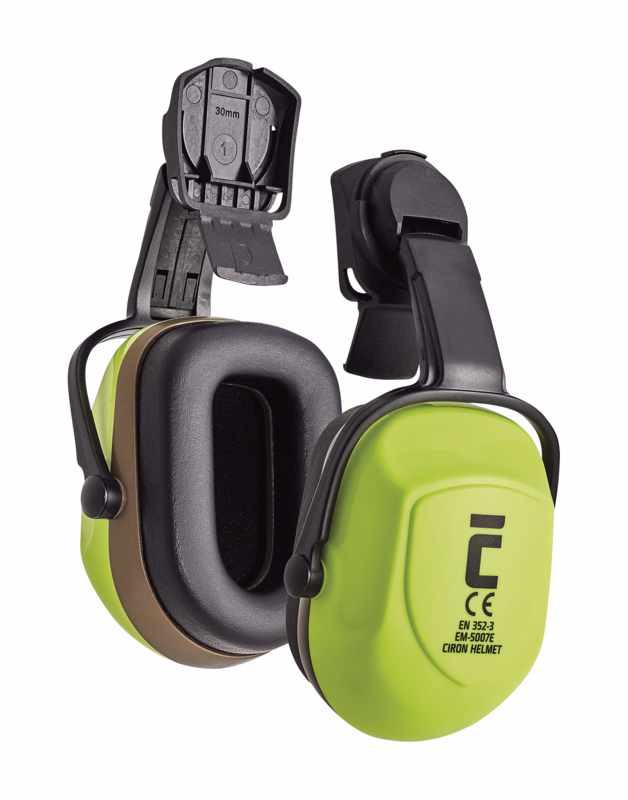 Hjelmhøreværn CRV Ciron Hi-viz gul