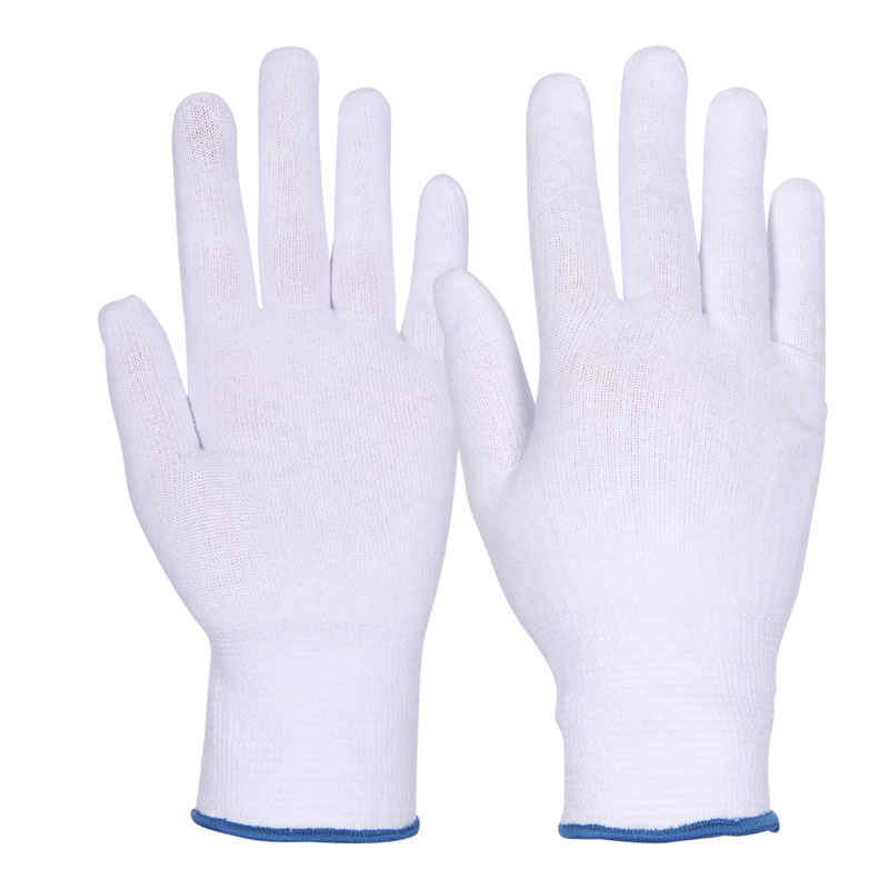 Bomuldshandske 211 White Str. 7