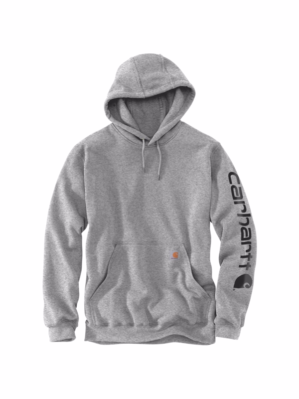 Hættesweatshirt K288 Grey/Black Str. S