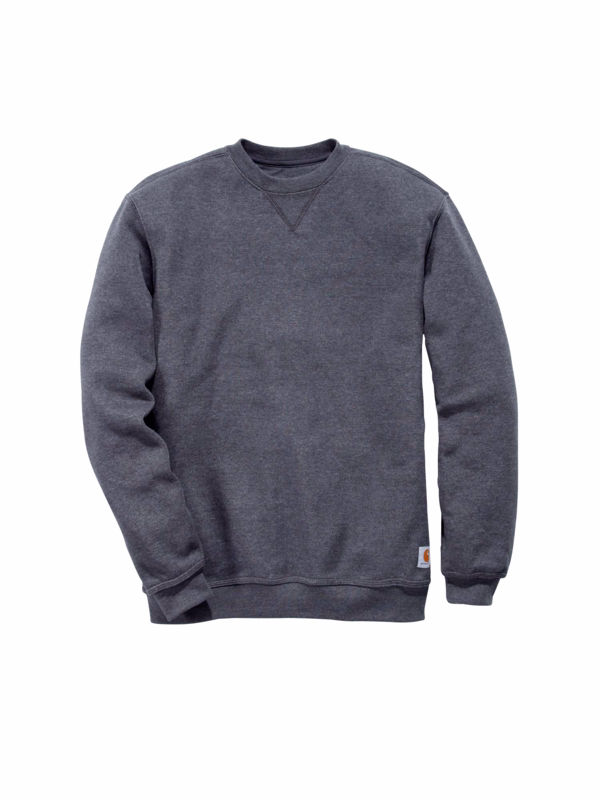Sweatshirt Crewneck Carbon Heather str. S