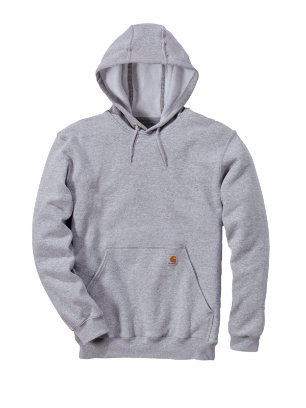 Sweatshirt Hooded Heather Grey Str. XL
