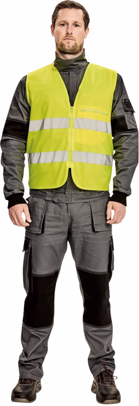 Trafikvest 6711 Hi-vis gul, str. XL