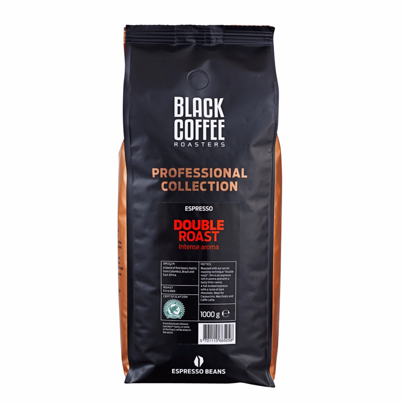 Kaffe Espresso Helbønne Double Roast 1 kg