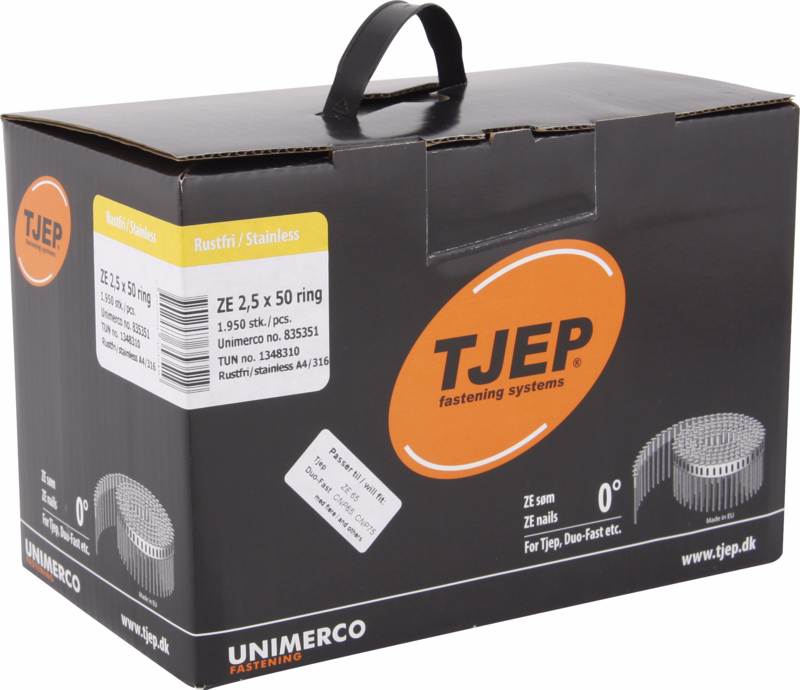 Tromlesøm RS A4 ZE21/50mm t/Duo fast, á 1950 stk