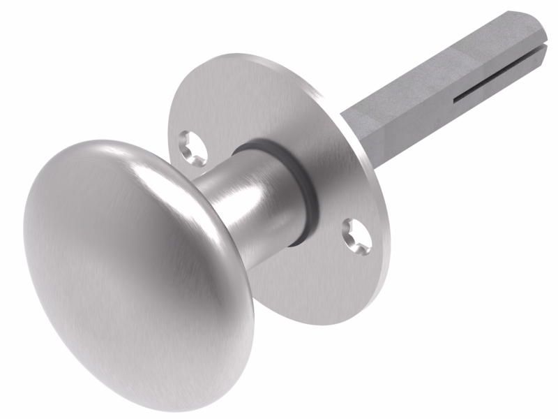 Dørknop RS Ø50 massiv cc30, 34-58 7082.04AB