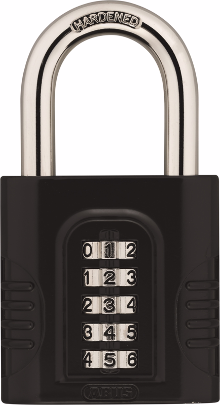 Hængelås kode 158/65 5 cifre Ø10 bøjle