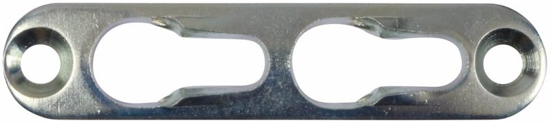 Hægtebeslag fzb 65x14mm á 4 stk m/skruer