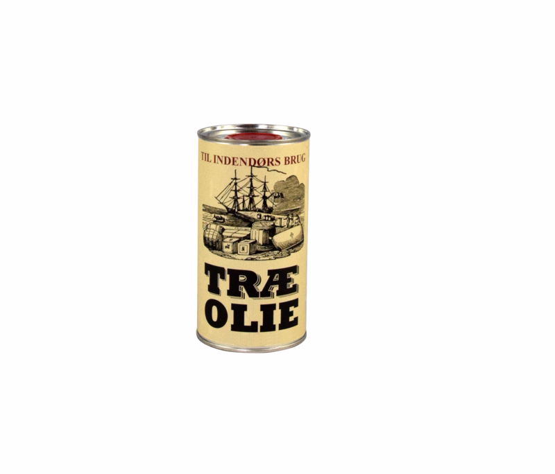 Træolie indendørs 500ml Mellembrun