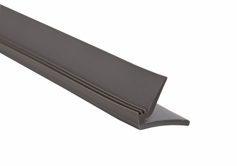 Tætningsliste grå VB755, 15mm til klamme, 6 mtr