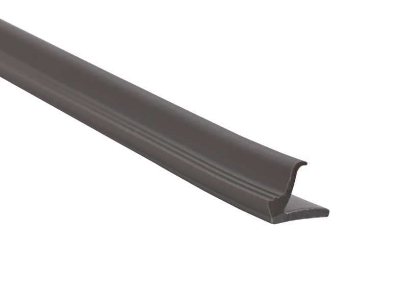 Tætningsliste grå VB700, 10mm til klamme, 6 mtr