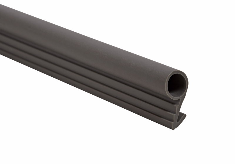 Tætningsliste grå VB64 til 3mm not, 6 m