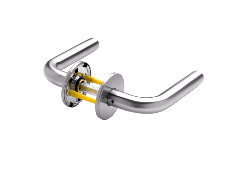 Dørgreb RS L-form Ø18 klips cc30/38, 65-89 7021.084CD 