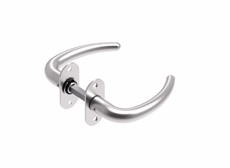 Dørgreb RS Coupe Ø19 smal massiv cc49, 40-65 7090.07AB