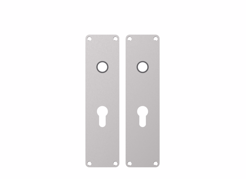 Langskilte RS 215x55x2mm cyl Euro cc72mm 7220.02