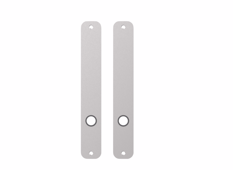 Langskilte smal RS 235x35x2mm glat Assa 7390.00