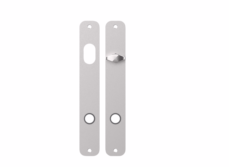 Langskilte smal RS 235x35x2mm vrider/cyl cc115mm 7390.01