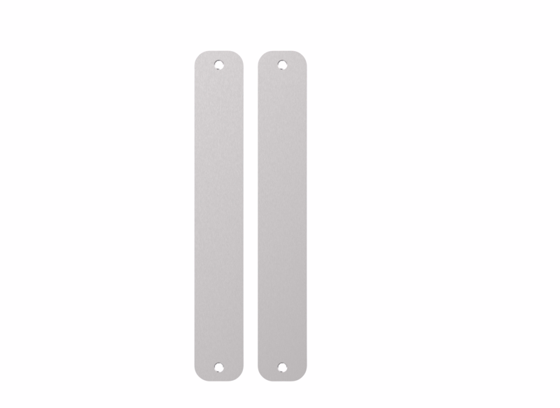 Langskilte smal RS 235x35x2mm blind 7390.05