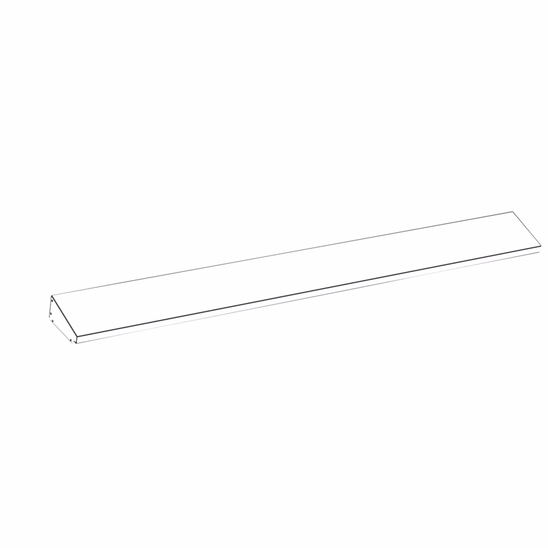 Tag postkasse 784 4-sektion Hvid RAL9016