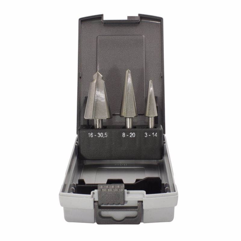 Pladeborsæt str. 1-2-3 i metal