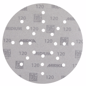 Mirka - Sliberondel IRIDIUM ø225mm grip 24H K80, á 25 stk