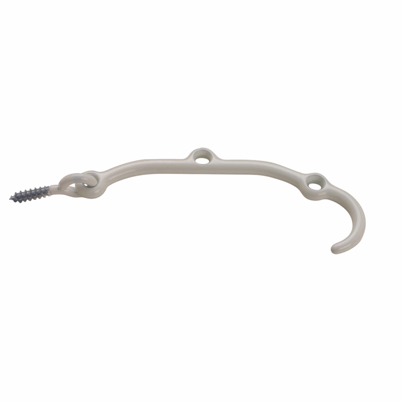 Stormkrog hvid 119mm m/øsken + 2 hul 3463, I-pk