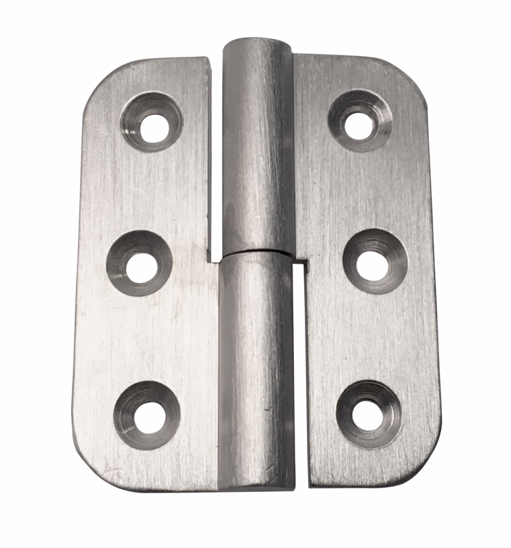 Skabshængsel matforn rund 50x40mm V