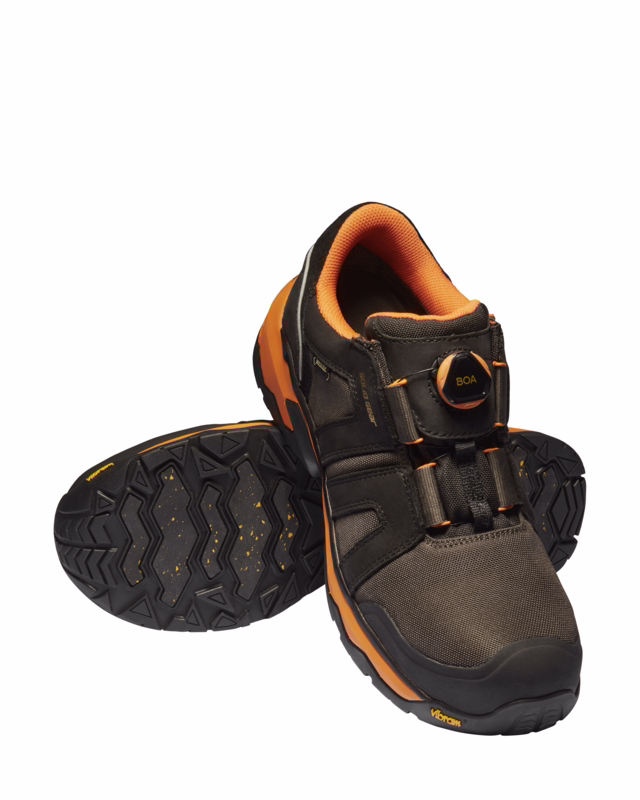Sikkerhedssko Tigris GTX SG81003 sort/orange, str. 38