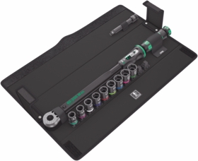 Wera - Momentnøglesæt Click-Torque C 3 set 2, 1/2" 40-200 Nm 11 del