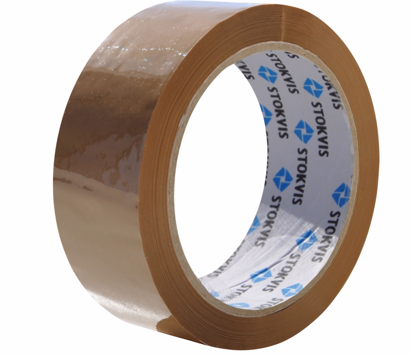 Pakketape transparent 38mm x 66m