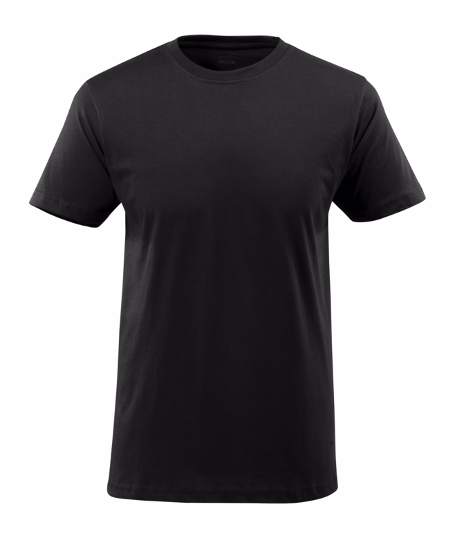 T-shirt 51579 dyb sort, str. XL