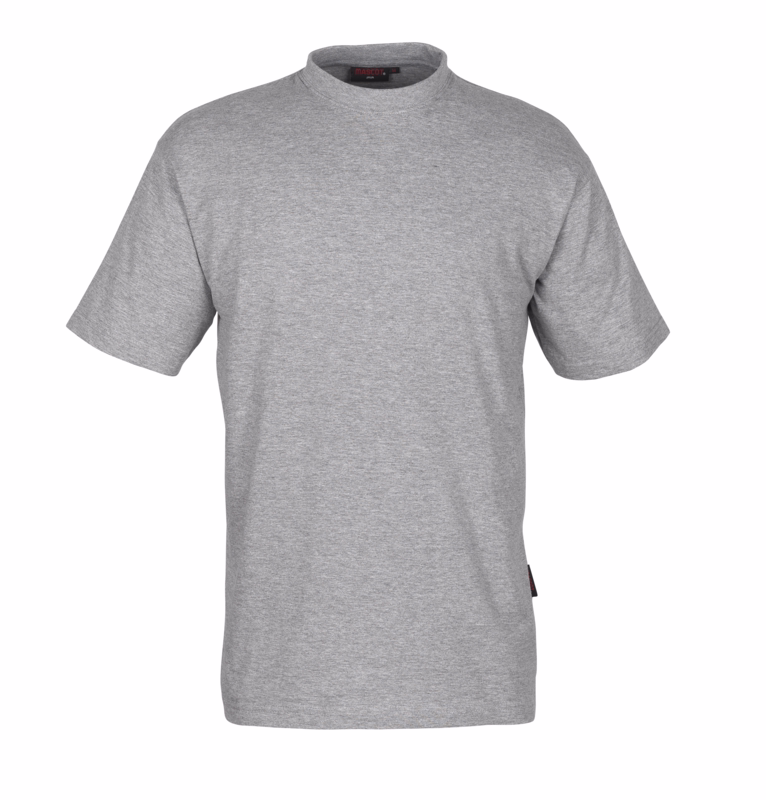 T-shirt 00782 grå-meleret, str. S  á 10 stk