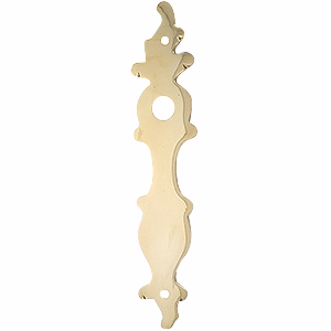Langskilte mess 220x45x3mm L23 glat f/S-Greb